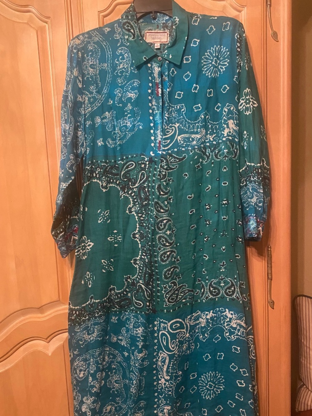 Gorgeous Johnny Was Bandana Dress